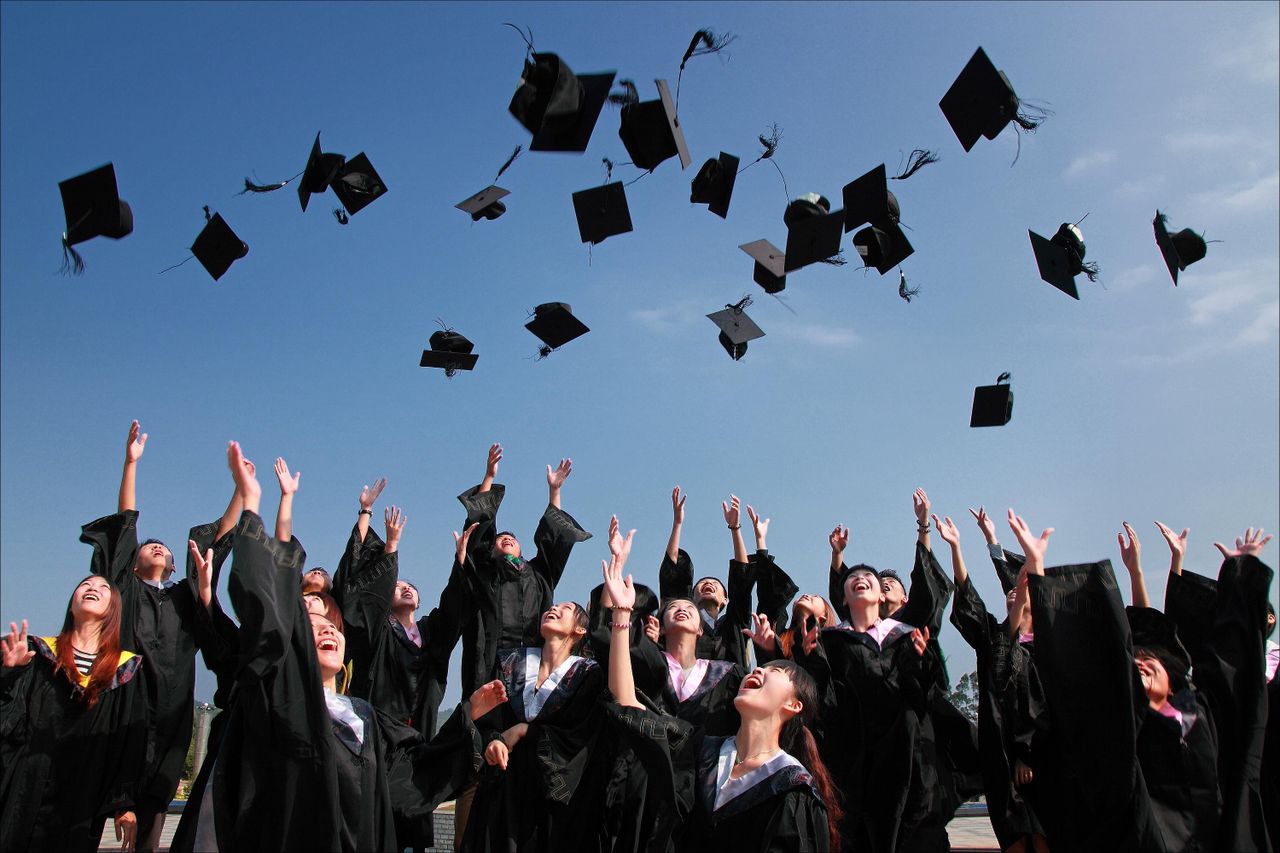 Student reviewing study abroad contract
